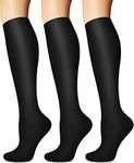 Graduated Medical Copper Compression Socks for Men & Women Circulation 8 Pairs 15-20mmHg - Best for Running Athletic Cycling