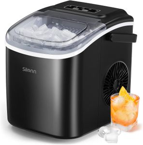 Silonn Countertop Ice Maker – Portable, Compact Ice Machine