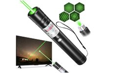 Oizeir Laser Light Rechargeable Battery Green Pointer Rechargeable Green Laser Pointer - Advanced Long-Range Laser Pointer High Power Party, Disco Light Adjustable Mode, 2000m Handheld Laser Pen