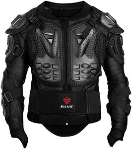 Gute Motorcycle Protective Jacket,Motorcycle Full Body Armor Jacket, Motocross Motos Protector Motorcycle Jacket Armour,Sport Motocross MTB Racing Full Body Armor Protector for Men (2XL)