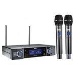 Ahuja Wireless Microphone AWM-800U2 Dual PA Microphones