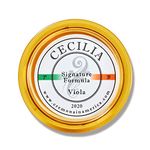 CECILIA ‘Signature Formula’ Rosin for Viola, Rosin Specially Formulated Viola Rosin for Viola Bows (New ‘Liquid Form Blending Method’) (MINI (Half Cake))