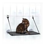 K&H PET PRODUCTS Pet Products EZ Mount Window Kitty Sill Gray 12"" x 23"""