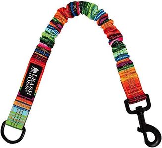 Leashboss Pattern Bungee Leash Extension, 18" Shock Absorbing Lead Extender, Pattern Collection (Blanket Pattern)