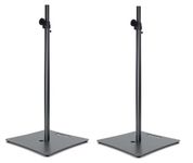 2x Thor BOX-BP Square Base Speaker Stand Bundle