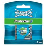 Wilkinson Sword Protector 3 Blades - Pack of 4 Blades