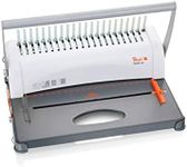 Peach PB200-30 Plastic Binding Device | Star Binder Pro - DIN A4 | Price/Performance Winner | Binds 350 Sheets | Max. 38 mm Binding Spine, 12 Sheets Punching Capacity, incl. 15-Piece Starter Set
