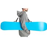 ArcticStrap - Over the shoulder snowboard strap - easy to use, fits in jacket pocket, adjustable length, water-resistant, rust-resistant, holds any snowboard