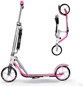 HUDORA Scooter for Kids Ages 6-12 - Scooter for Kids 8 Years and Up, Scooters for Teens 12 Years and Up, Adult Scooter with Big Wheels, Lightweight Durable All-Aluminum Frame