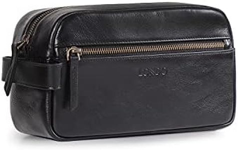 OTTO Genuine Leather Travel Bag - Unisex (Black)