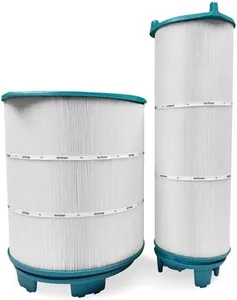 Hurricane HF-STR-SET Advanced Pool Filter Cartridge Inner and Outer 21" Set - Replacement for Sta-Rite 25021-0200S & 25022-0201S System 3 S7M120 Set