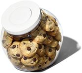 OXO Good Grips POP Cookie Jar, White, Grey, Medium - 2.8 Litre