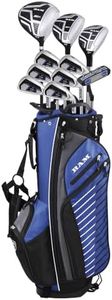 Ram Golf SDX Mens Golf Clubs Set + Bag, Right Hand, Graphite/Steel
