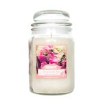 airpure Sicily Sweet Pea Scented Jar Candle 510G, Wax, White