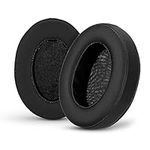 Brainwavz Earpads For ATH M50X, M50XBT, M40X, M30X, HyperX, SHURE, Turtle Beach, AKG, ATH, Philips, JBL, Fostex Replacement Memory Foam Ear Pads & Fits Many Headphones (see list), Black Oval