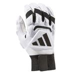 adidas Adizero Chaos Lineman Glove, White, 2XL