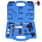 Yuesstloo Camshaft Timing Belt Tool Kit, Compatible with VW Audi Tiguan SEAT Skoda 1.6 2.0 TDI Diesel Engine, Replace T10264 T10265 T10060A 3359 T10051 T10490, with Carrying Case & Gloves