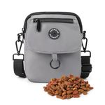 COOWONE Waterproof Dog Walking Bag Crossbody Bags Dog Treat Pouch for Pet Training, Puppy Treat Tote, Treat Bag, Dog Mom Purse…