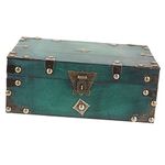 TOPBATHY Box Antique Jewelry Box Jewelery Organizer Viking Decor Necklace Jewelry Box Vintage Suitcase Vintage Keepsake Box Lockable Jewelry Box Decorative Jewelry Case Table Jewelry Box