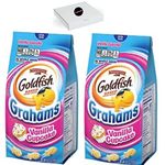Goldfish Crackers Grahams Vanilla Cupcake 187g (Pack of 2)