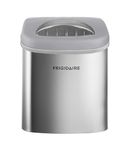 FRIGIDAIRE EFIC189-Silver Compact Ice Maker, 26 lb per Day, Silver (Packaging May Vary)