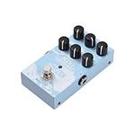 summina Guitar Effect Pedal Digital Reverb Pedal Digital Modeling Reverberation Effector with 9-Mode Reverb Selection for Guitar Bass -UNIVERSE