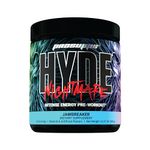 PS PROSUPPS Hyde Nightmare Hydrating Pre Workout Supplement|Energy Drink Powder For Focus & Stamina|Pre Workout For Men, Women|Beta-Alanine, L-Citrulline, Caffeine|399G 30 Servings (Jawbreaker)