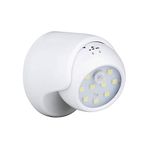 enjoydeal PIR Motion Sensor Night Light 9 LED Battery Operated 360° Auto On/Off 3 Modes Wireless Security Light Lamp for Home,Indoor,Outdoor, Driveway,Garden,Patio,Pathway