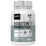 Probiotics for Dogs - 120 Chicken Flavoured Tablets Breeds - Dog Fibre Supplement for Itchy Skin, Allergy & Digestion - Made in the UK