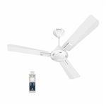 Havells 1200Mm Ambrose Bldc Motor Ceiling Fan|Premium Matt Finish, Decorative Fan, Remote Control, High Air Delivery|5 Stars Rated, Upto 60% Energy Saving, 2 Yr Warranty|(Pack Of 1, Chrome)