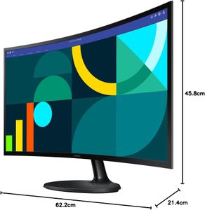 Samsung 27" Curved Monitor – Full HD LED Display