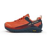 Altra Women's AL0A4VQW Olympus 4 Trail Running Shoe, Navy/Coral, 7.5