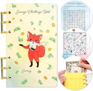 LOVE LOUDER Money Saving Challenge Book, Money Saving Binder with Low Income Savings Challenges, Scratch Off Savings Challenge