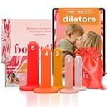 Bodyotics Silicone Pelvic Floor Muscle Trainer Set of 5 - Dilators for Women - Release Limits with Bodyotics