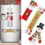 JaosWish Christmas Decorations Indoor Home Decor, 3Pcs Christmas Refrigerator Handle Covers, Christmas Decorations Clearance, Xmas Decorations Clearance，Christmas Kitchen Decor