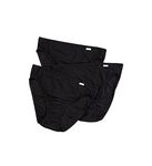 Jockey Women's Underwear Supersoft French Cut - 3 Pack, Black, 8