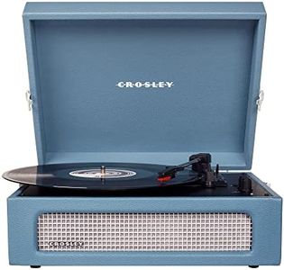 Crosley Voyager Turntable - Washed Blue