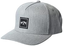 Billabong Men's Stacked Snapback, Grey Heather, One Size