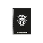 Workout Tracker - The Perfect Planner to record your Gym or Home Workouts - Six colours/styles - A5 size with 104 pages and space for 100 workouts - Set Goals & Track Progress