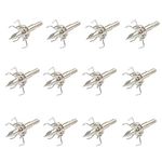 Broadheads 100 Grain Archery Hunting Small Game Sharp Judo Hammer Crossbow Compound Bow Arrow Screw Tips