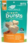 ARK NATURALS Breath Bursts Brushless Toothpaste Dog Treats, Dog Dental Bits for Small Breeds, Unique Texture Helps Clean Teeth & Freshen Breath, Cinnamon, 4 oz, 1 Pack