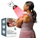 LifePro InfraGlow NIR & Red Light Therapy Lamp - Infrared Red Light Therapy Bulb with 18 LEDs & Clip-On Lamp - at-Home Red Light Therapy for Body