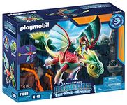 Playmobil 71083 How to Train your Dragon: Nine Realms Feathers and Alex, Dragon Toy with movable wings and TV characters, Fun Imaginative Role-Play, Playset Suitable for Children Ages 4+