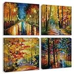 Colorful Landscape Oil Painting Wal