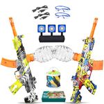 UTIJFOY 2 Set Gel Ball Blaster Toys, Funny Gel Ball Toys for Birthday, Outdoor Team Games, New Year, Daily Reward, Halloween.