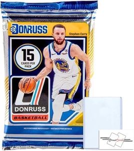 2024-25 Donruss Basketball Mega Pack with 15 Cards + Toploader + StreetCards Magnet!
