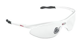 Wilson Nvue Protective Racquetball Eyewear, White