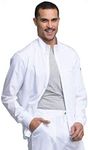 Cherokee Men Warm up Scrub Jacket w