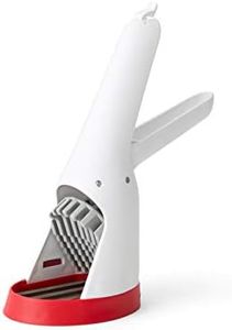 Chef'n Strawberry Slicer Slicester Hand-Held Strawberry Slicer to Create Garnishes, Fruit Salad, Cake Decoration, White, 85024