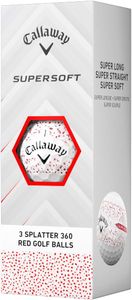 Callaway Supersoft Golf Balls, Red – Soft Feel, High Visibility